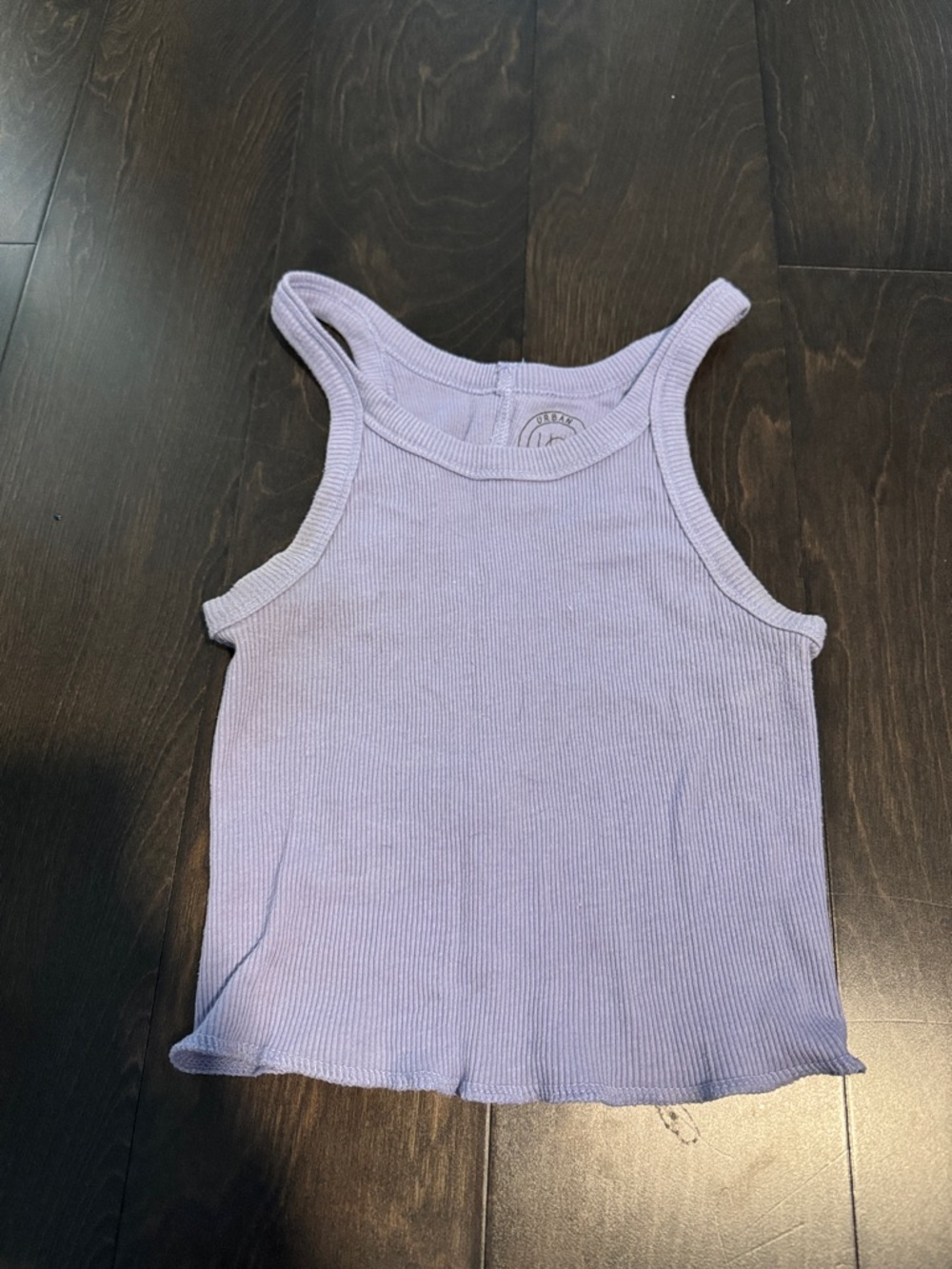Urban Outfitters Lavender Ribbed Tank Top - Women